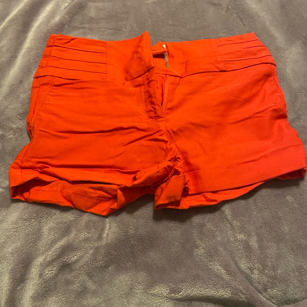 Women's Orange Shorts
